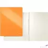 Kép 3/3 - Gyorslefűző Leitz WOW Lakkfényű karton narancs Leitz 10db rendelési egység ár 1db-ra