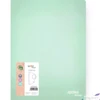 Kép 1/3 - Gyűrűskönyv 4 gyűrűs 35mm PP SoftTouch menta zöld 