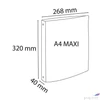 Kép 7/7 - Gyűrűskönyv A4 4 gyűrű, 40 mm, PP, EXACOMPTA vegyes pasztell színek