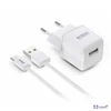 Hálózati töltő 1xUSB-A 12W USB-A–USB-C kábel URBAN FACTORY
