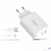Kép 2/4 - Hálózati töltő 1xUSB-A (18W) 1xUSB-C (45W) USB-A–USB-C kábel URBAN FACTORY