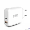 Kép 4/4 - Hálózati töltő 1xUSB-A (18W) 1xUSB-C (45W) USB-A–USB-C kábel URBAN FACTORY