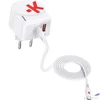 Kép 4/5 - Hálózati töltő 1xUSB-A 1xUSB-C PD 45W GaN USB-C kábel SKROSS