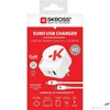 Kép 5/5 - Hálózati töltő 1xUSB-A 1xUSB-C PD 45W GaN USB-C kábel SKROSS