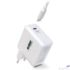 Kép 1/5 - Hálózati töltő 1xUSB-C (65W) USB-C–USB-C kábel URBAN FACTORY
