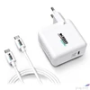 Kép 2/5 - Hálózati töltő 1xUSB-C (65W) USB-C–USB-C kábel URBAN FACTORY