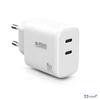 Hálózati töltő 2xUSB-C (20W+45W) URBAN FACTORY