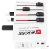 Kép 4/5 - Hálózati töltő világutazóknak 1xUSB-A 1xUSB-C PD 65W USB-C kábel SKROSS