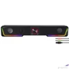 Kép 2/5 - Hangszóró 12W 2x3.5mm jack +USB-A SPEEDLINK GRAVITY RGB Stereo Soundbar