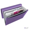 Harmónikamappa A4 Esselte PP, 6 rekeszes,Colour`Breeze, levendula E628448