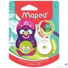 Kép 2/4 - Hegyező 1lyukú Maped Fancy tartályos+radír vegyes színek Írószerek Maped 049131