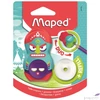 Kép 3/4 - Hegyező 1lyukú Maped Fancy tartályos+radír vegyes színek Írószerek Maped 049131