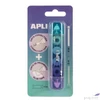 Kép 1/3 - Hibajavító roller Apli 2in1, 5 mm x 4-3 m, vegyes színek 