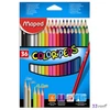Színes ceruza 36 Maped Color'Peps háromszögletű 36színű Írószerek MAPED 832017