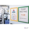 Infokeret A4 mágneses DURABLE DURAFRAME MAGNETIC sárga