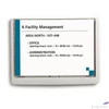 Kép 1/5 - Információs tábla 148,5x210mm DURABLE CLICK SIGN fehér