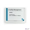 Információs tábla 149x105,5mm DURABLE CLICK SIGN fehér