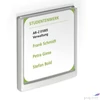 Kép 3/6 - Információs tábla 149x148,5mm DURABLE CLICK SIGN fehér