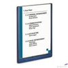 Kép 2/4 - Információs tábla 210x297mm DURABLE „CLICK SIGN” kék