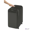 Iratmegsemmisítő Fellowes mikrokonfetti, 18 lap,Powershred LX221 fekete