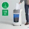 Kép 4/8 - Iratmegsemmisítő Leitz mikrokonfetti, 10 lap, "IQ OptiMax P5