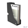 Iratpapucs fém 85 mm ALBA fekete