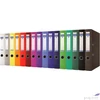 Kép 1/2 - Iratrendező 75mm A4 Donau Szivárvány PP/karton fekete Iratrendezés DONAU 3970001PL-01