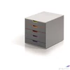 Kép 2/2 - IrattároLó műanyag Durable Varicolor 5' 5 színkódos fiókkal Iratrendezés DURABLE 760527