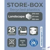 Kép 5/5 - Irattároló műanyag Exacompta 5 fiókos, BIigBox Glossy, fekete-fehér