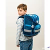 Kép 7/8 - Iskolatáska Belmil ergonómikus Compact Racing Blue Neon BL40541AG12F