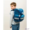 Belmil Compact Racing Blue Neon iskolatáska strapabíró