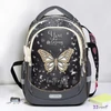 Iskolatáska cipzáras BELMIL 26 Leisure Plus Starlight Butterfly