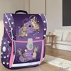 Iskolatáska ergonómikus Nebulo Ergo-system merev falú, ASTRO CAT dizájn