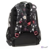 Ars Una 24 Flowery Black iskolatáska ergonomikus