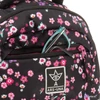 Ars Una 24 Pearl Blossom Black iskolatáska logózott