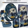 Kép 1/6 - Iskolatáska szett Ars Una 25 Ninjas in the dark táska, tolltartó tornazsák, kulacs, uzsidob. gumis mappa