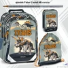 Kép 1/16 - Iskolatáska szett Ars Una 23 Age of the Titans dínó hátizsák, tornazsák, tolltartó