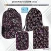 Iskolatáska szett Ars Una 24 Pearl Blossom Black anatómiai 