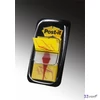 Jelölőcímke 3M/Post-it Index 50lap 25x43mm ikonos aláírás 50címke/adagoló