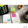 Jelölőcímke 5x50lap 3M Post it 15x50mm, Energetic vegyes színek LP6705TFEN