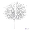 Karácsonyi Dekorág 23 ezüst glitteres, 53cm