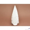 Kép 1/2 - Karácsonyi dekor figura Dekor fenyő fehér 21cm Karácsonyi asztal-koszorú dekoráció