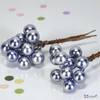 Karácsonyi gyöngy pick 1cm Gyöngy betűzős kék 24db/csomag [5998997714756]