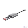 Kártyaolvasó SD + MicroSD kártyához USB 45718 gen1 TRUST Dalyx ezüst