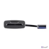 Kártyaolvasó SD + MicroSD kártyához USB 45718 gen1 TRUST Dalyx ezüst