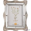 Képkeret 20x24/13x18cm, ezüstös, sarokdísszel,