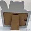 Képkeret fa MDF 15x10cm borz babás HK1828002