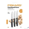 Kép 1/2 - Késkészlet asztali 12cm FISKARS Functiona Form fekete