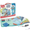 Kép 2/2 - Készségfejlesztő készlet Maped Creativ Travel Board törölhető tábla átlátszó, táskával, állati móka