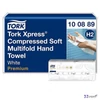 Kéztörlő tömörített Interfold 2 réteg 225 lap H2 rendszer Premium TORK 
